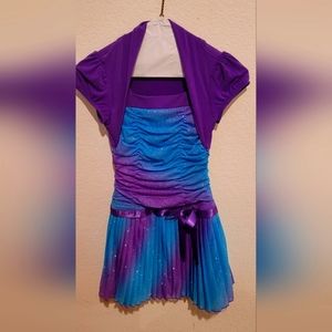 B wear Girls Size 10 Formal Glittery Dress